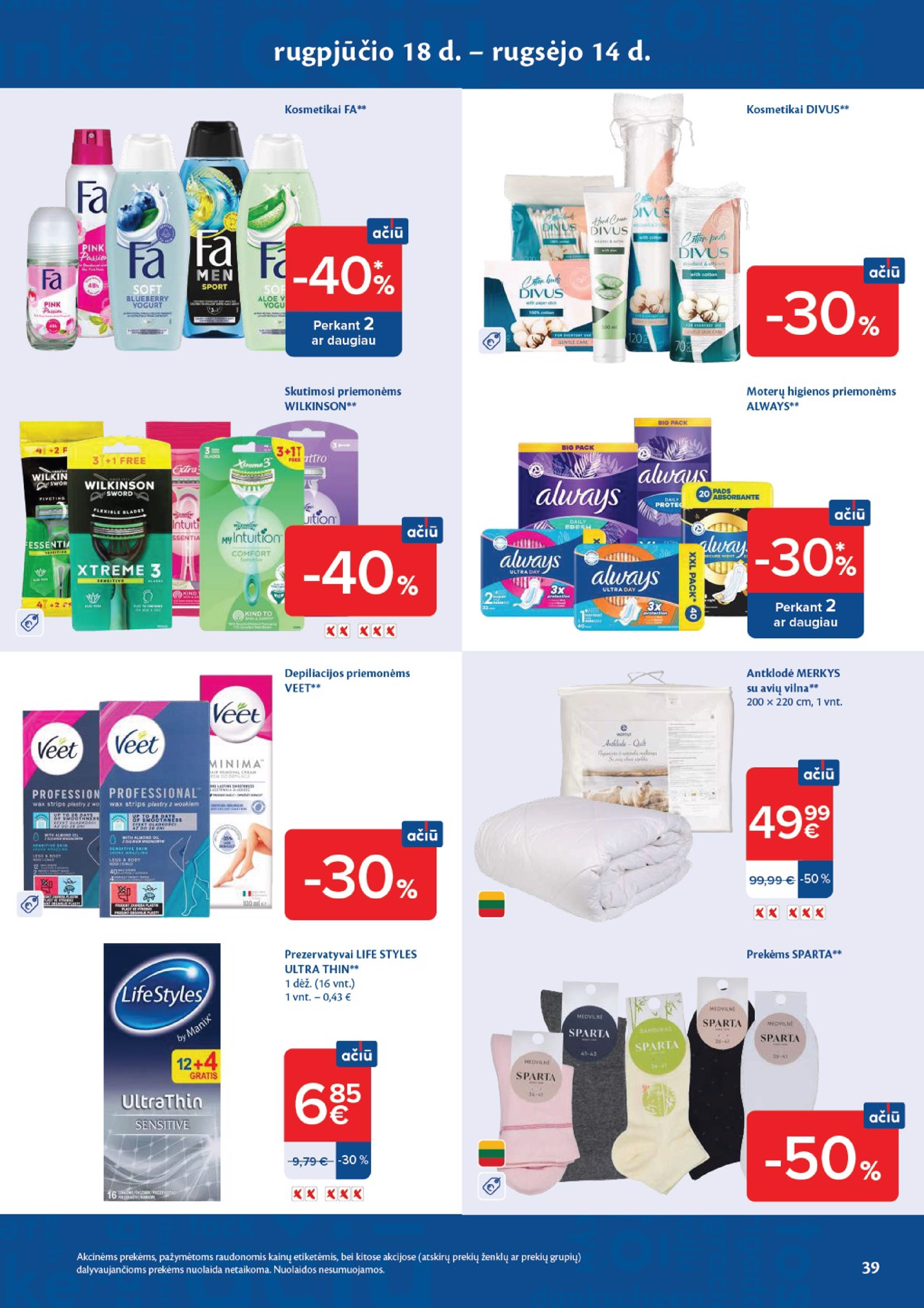 AČIŪ savaitinis leidinys Nr. 34 – 39 puslapis