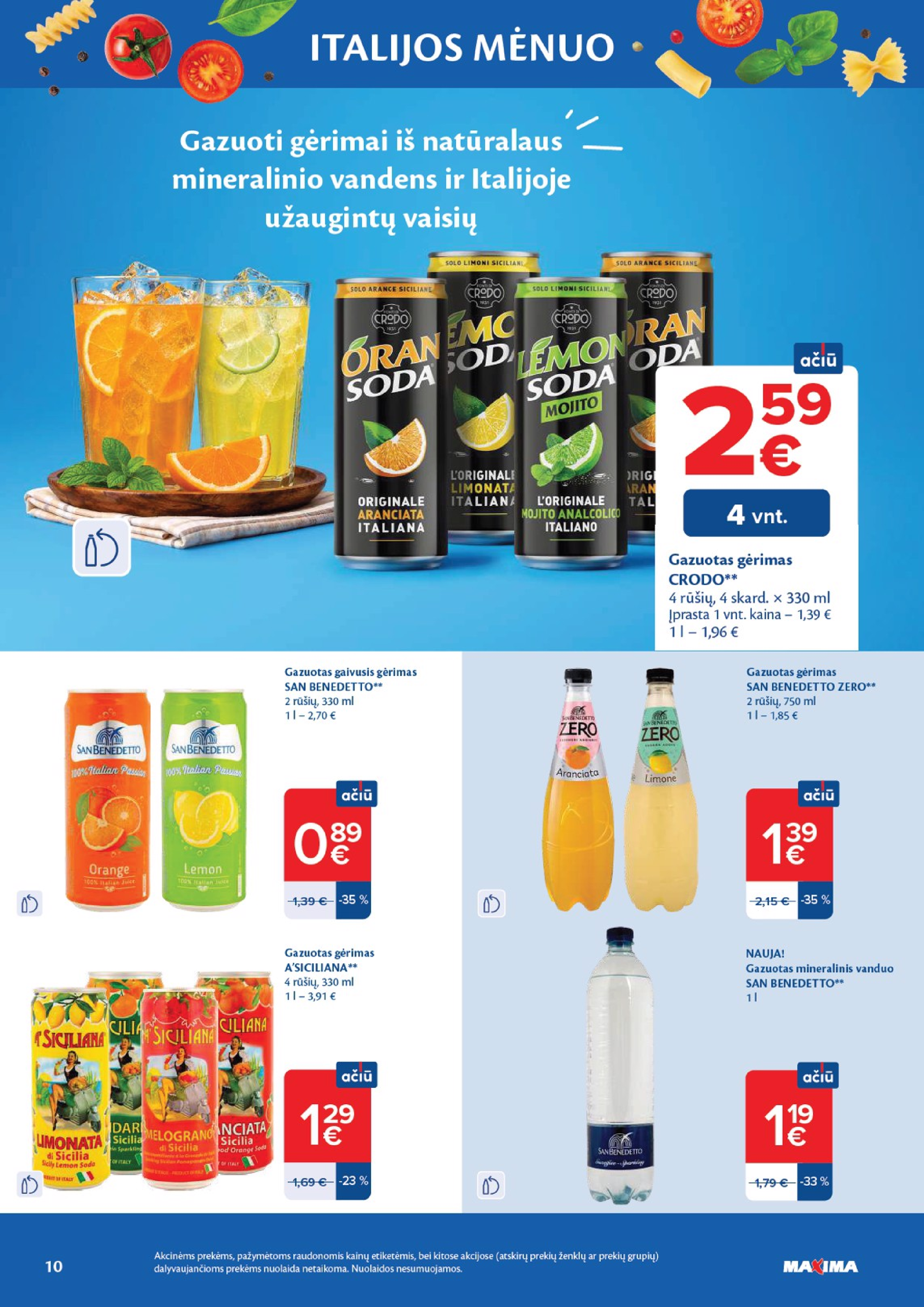 ITALIJOS MĖNUO – 10 puslapis