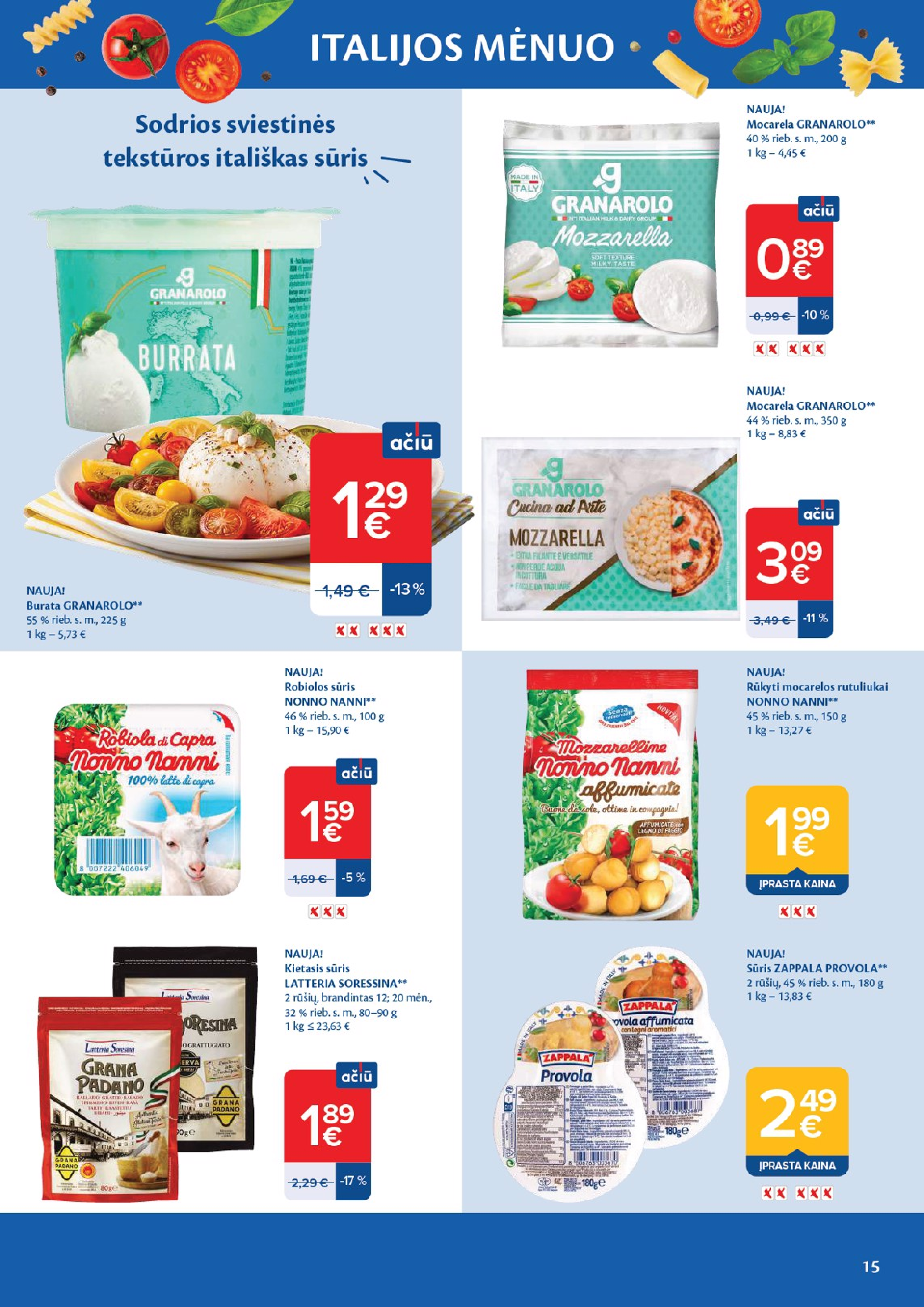 ITALIJOS MĖNUO – 15 puslapis