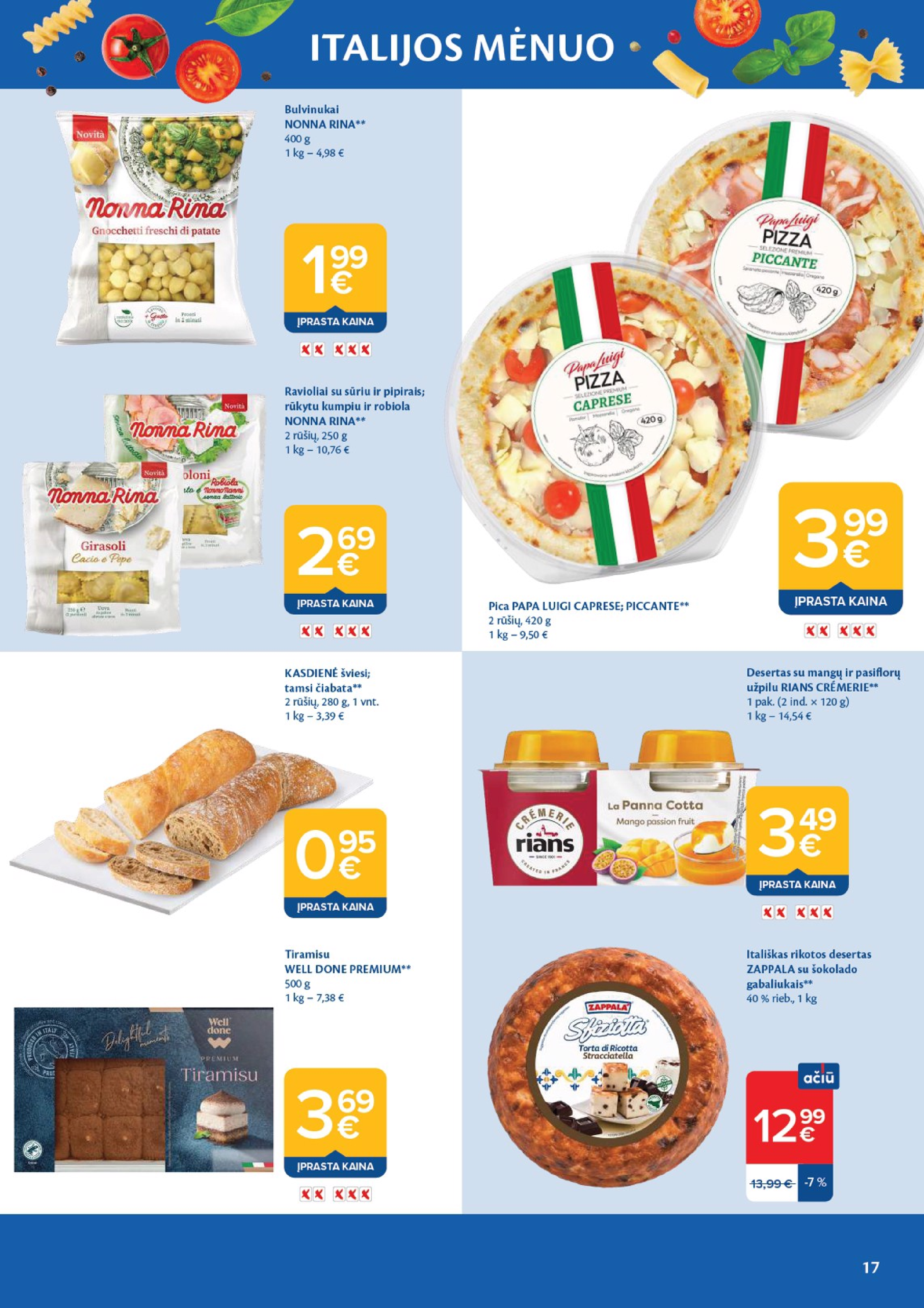 ITALIJOS MĖNUO – 17 puslapis