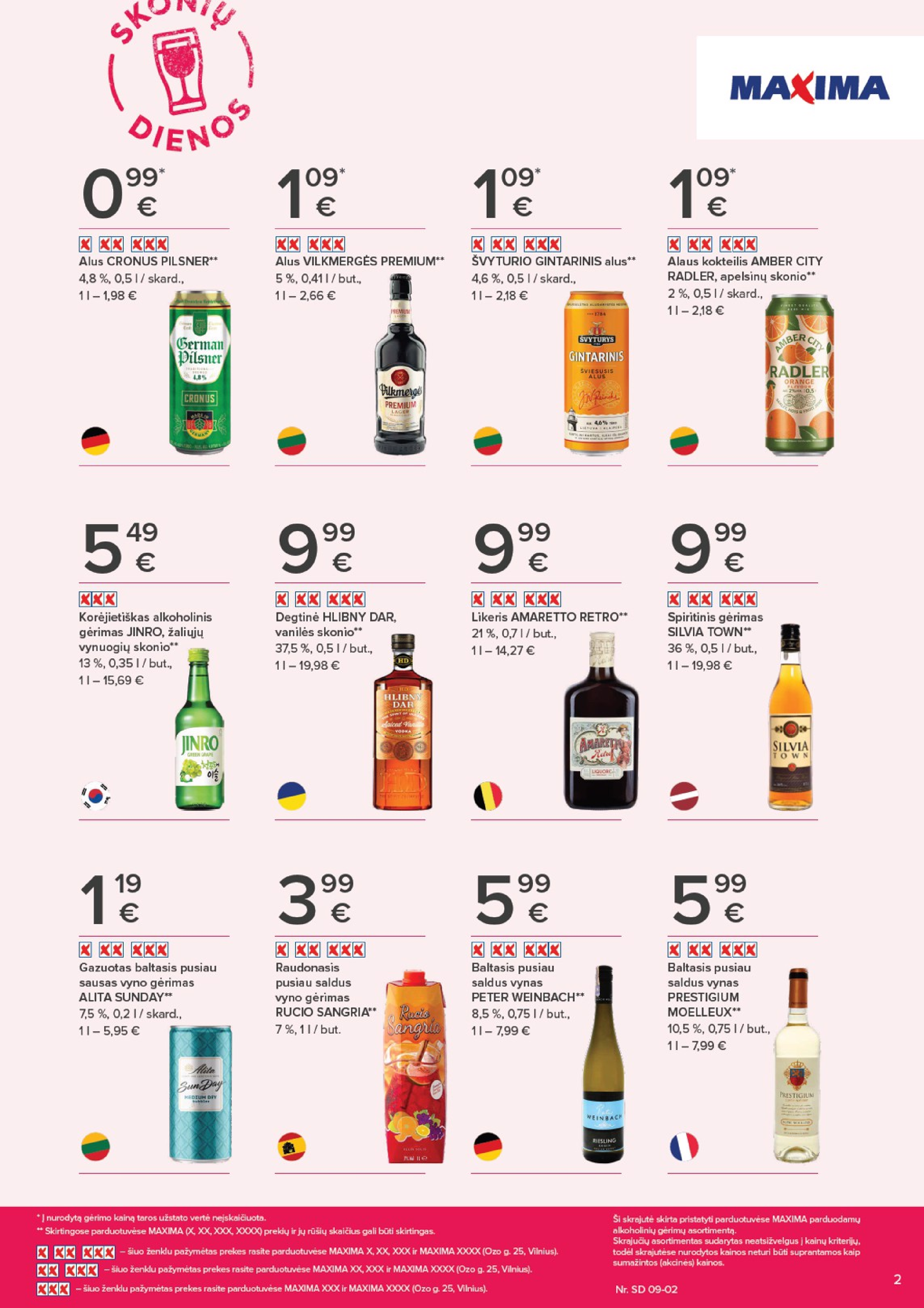 MAXIMOS leidinys SKONIŲ DIENOS – 2 puslapis
