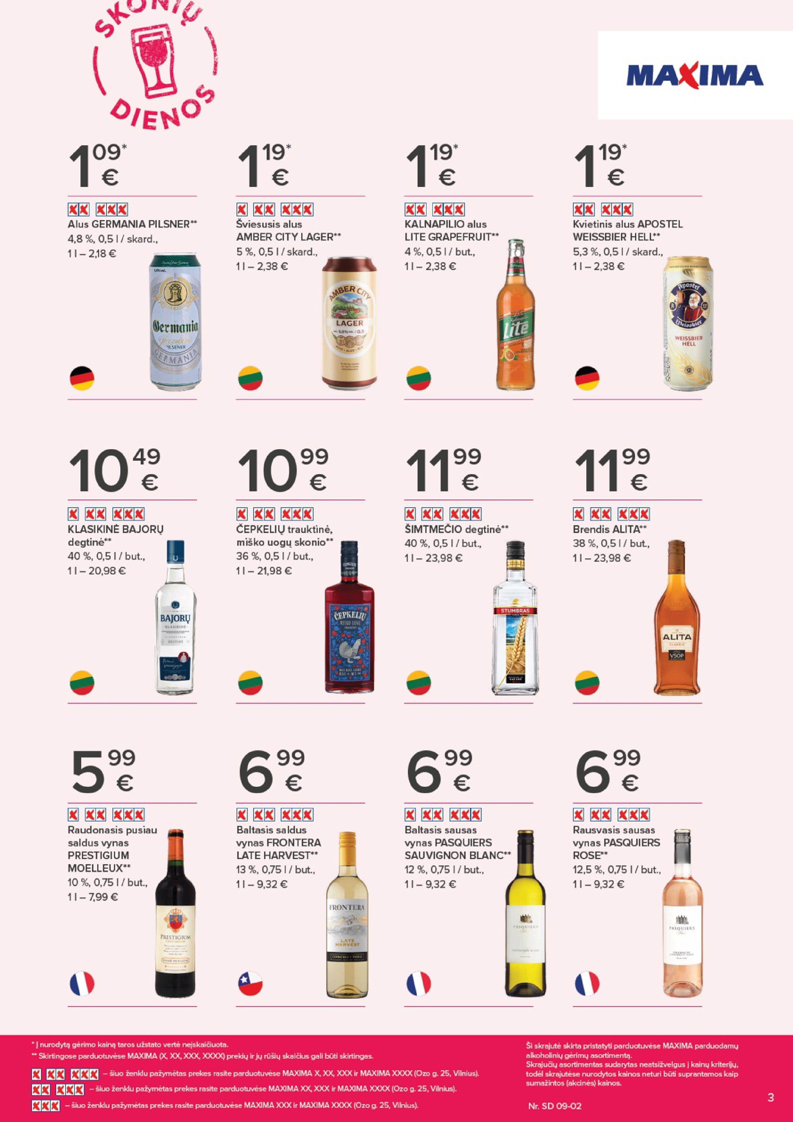 MAXIMOS leidinys SKONIŲ DIENOS – 3 puslapis