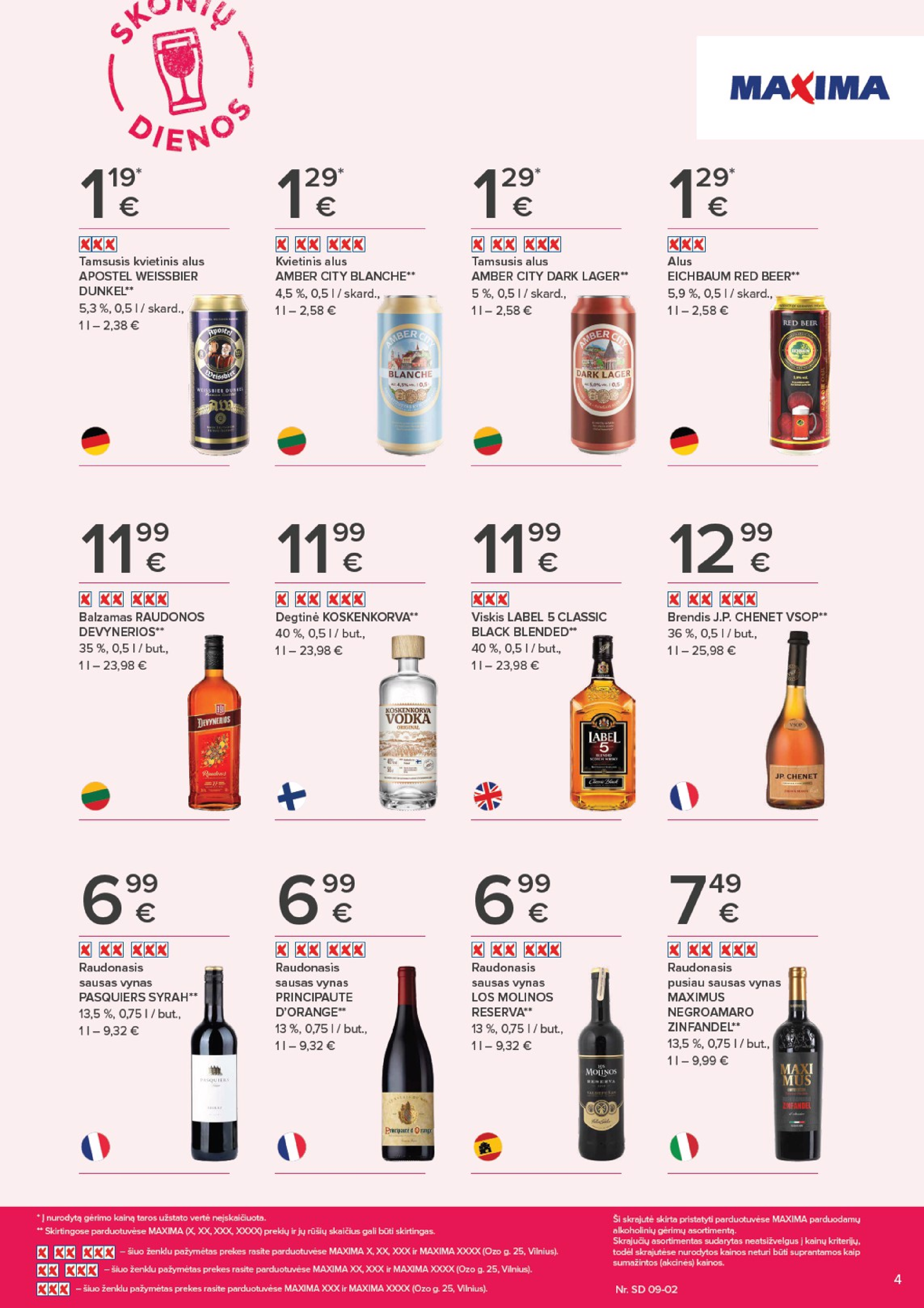 MAXIMOS leidinys SKONIŲ DIENOS – 4 puslapis