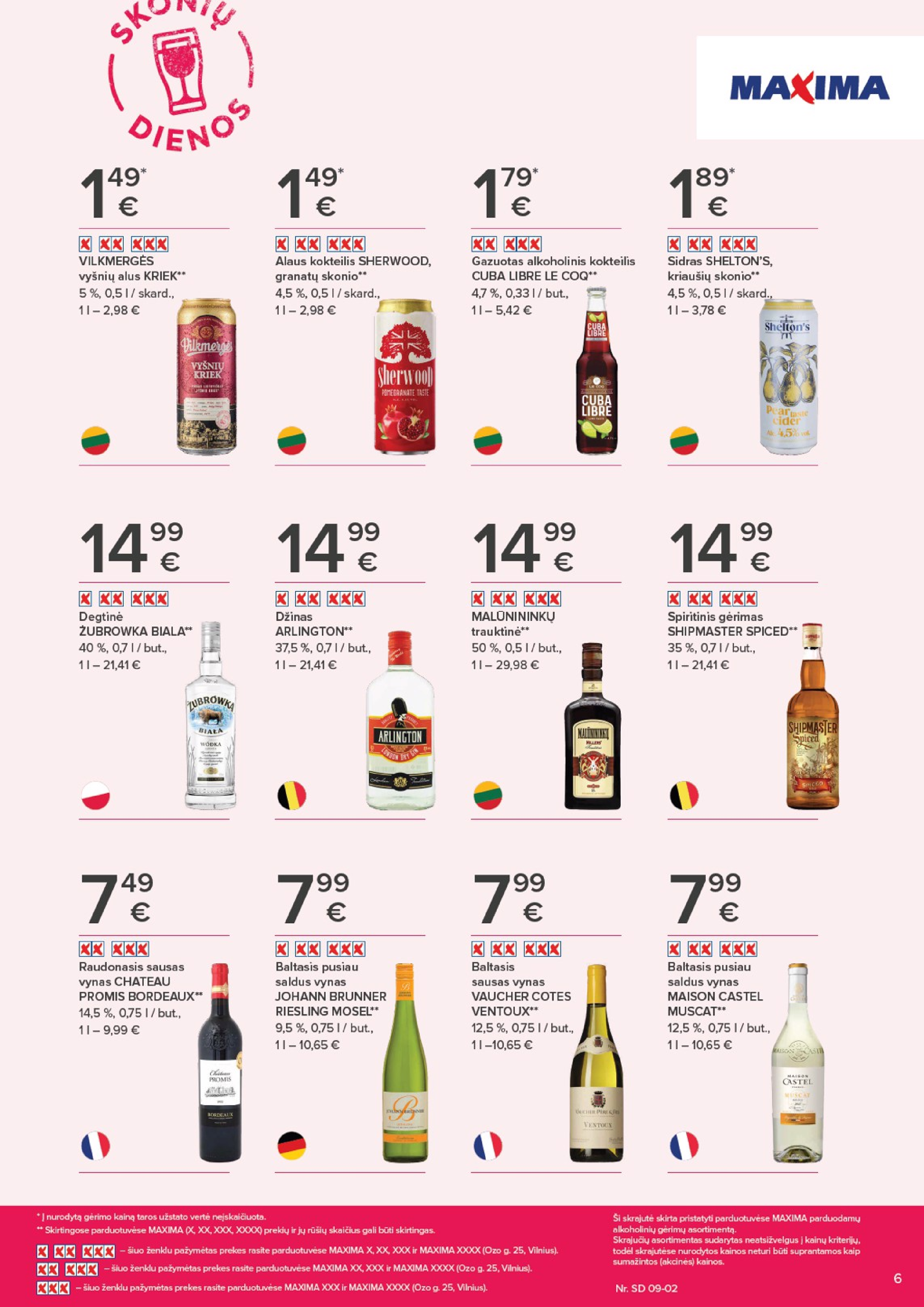MAXIMOS leidinys SKONIŲ DIENOS – 6 puslapis