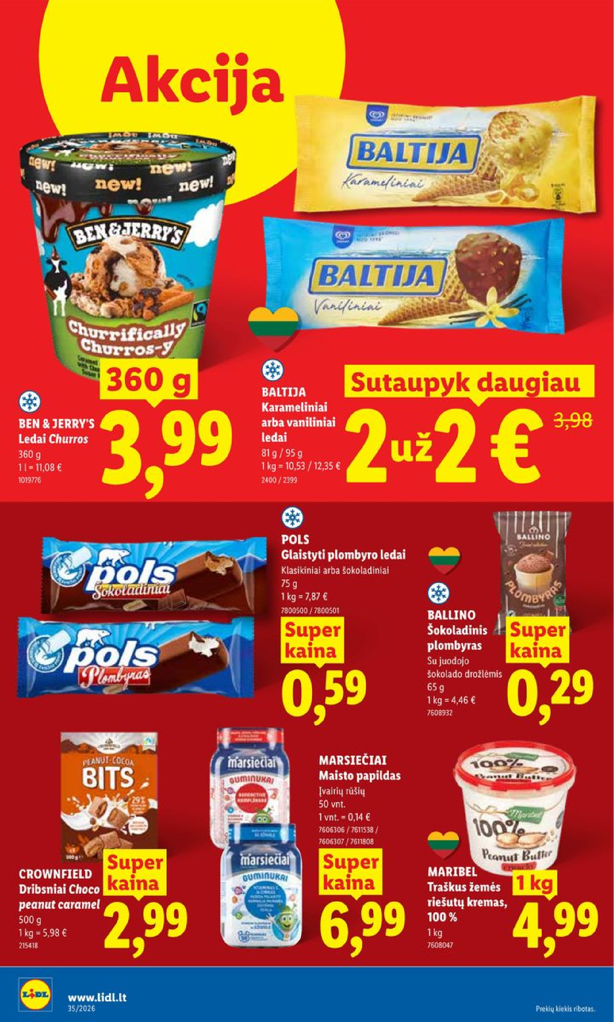 MAISTO PREKIŲ PASIŪLYMAI – 10 puslapis