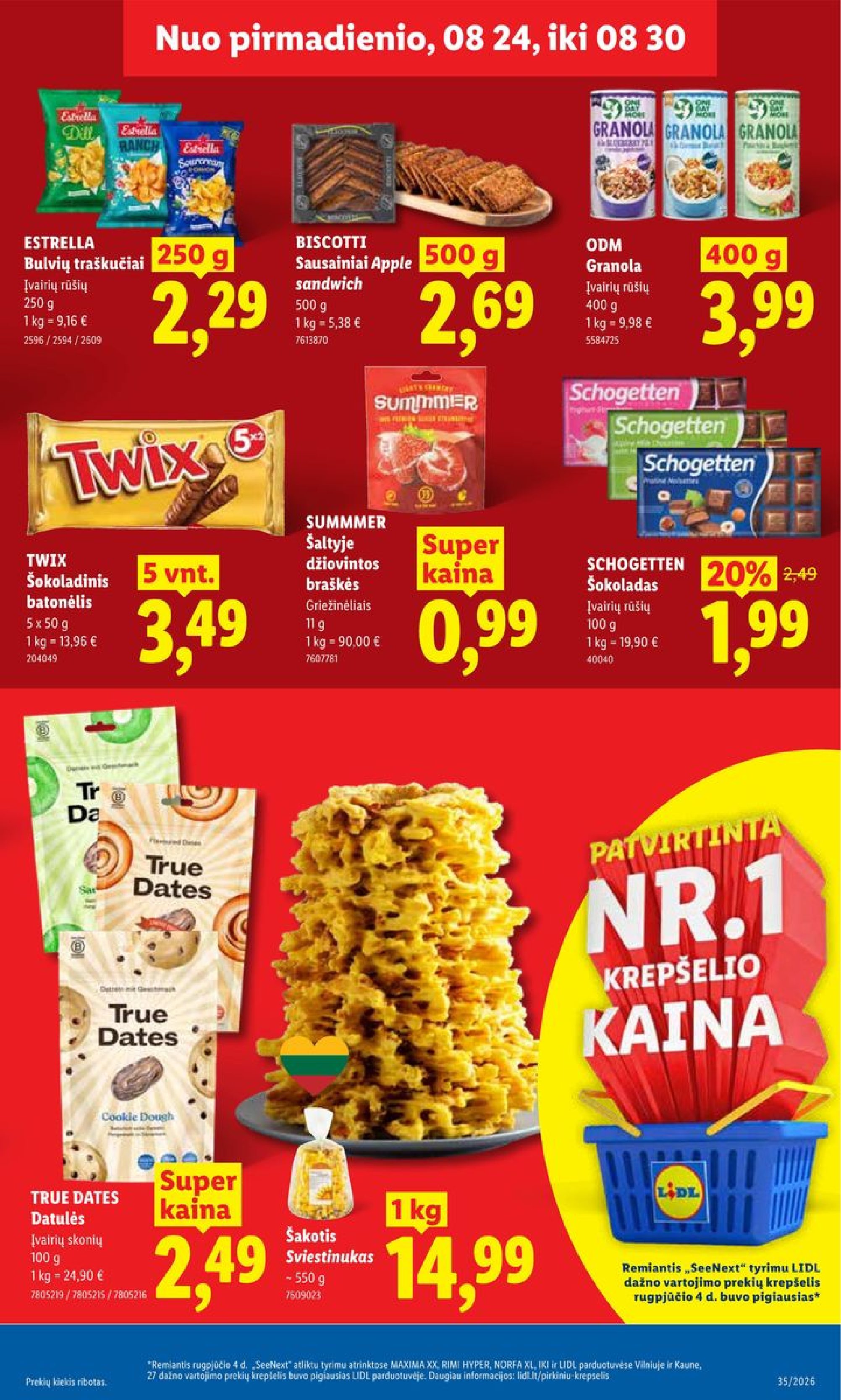 MAISTO PREKIŲ PASIŪLYMAI – 11 puslapis
