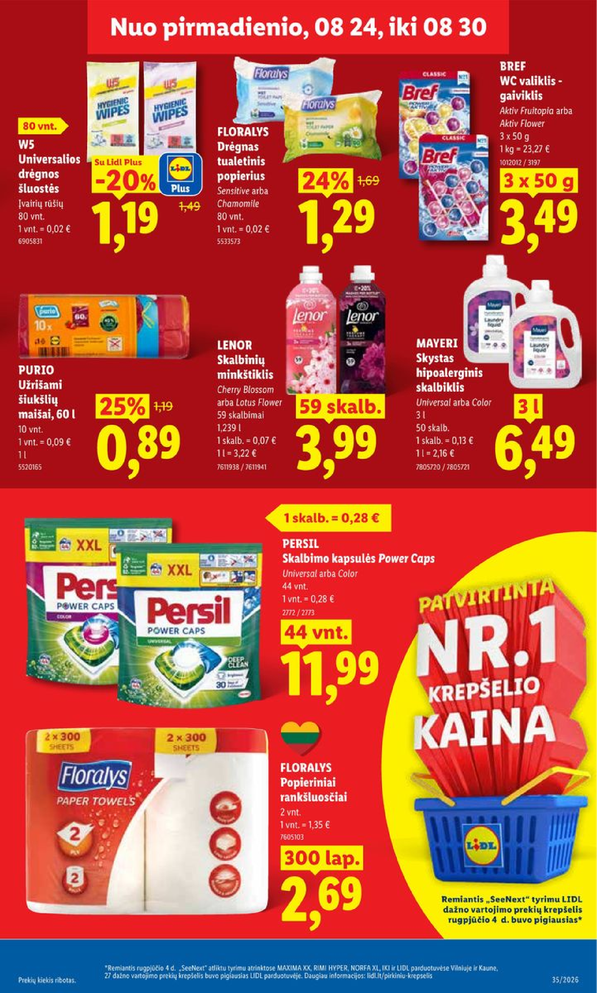 MAISTO PREKIŲ PASIŪLYMAI – 13 puslapis