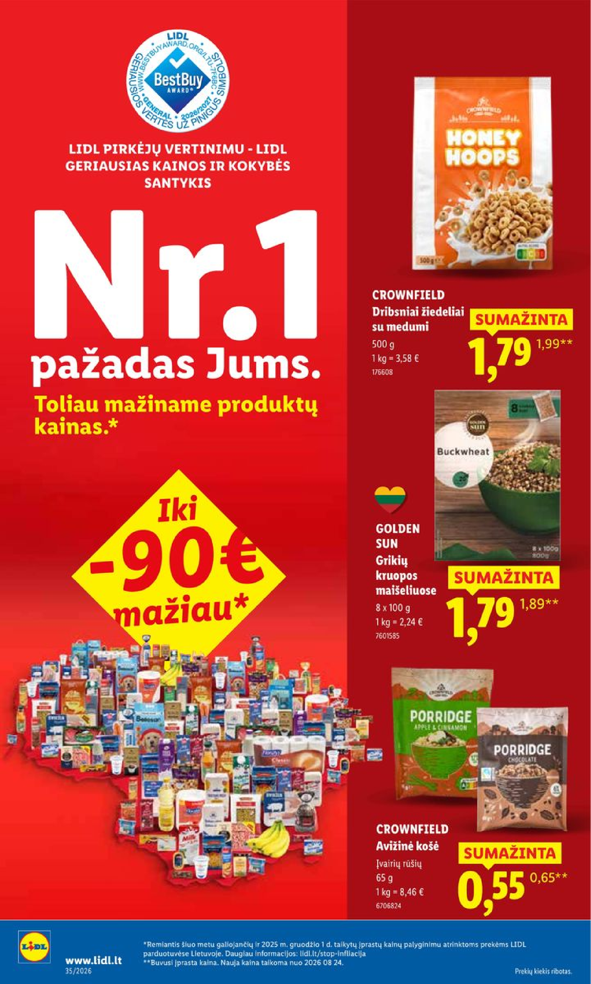 MAISTO PREKIŲ PASIŪLYMAI – 14 puslapis