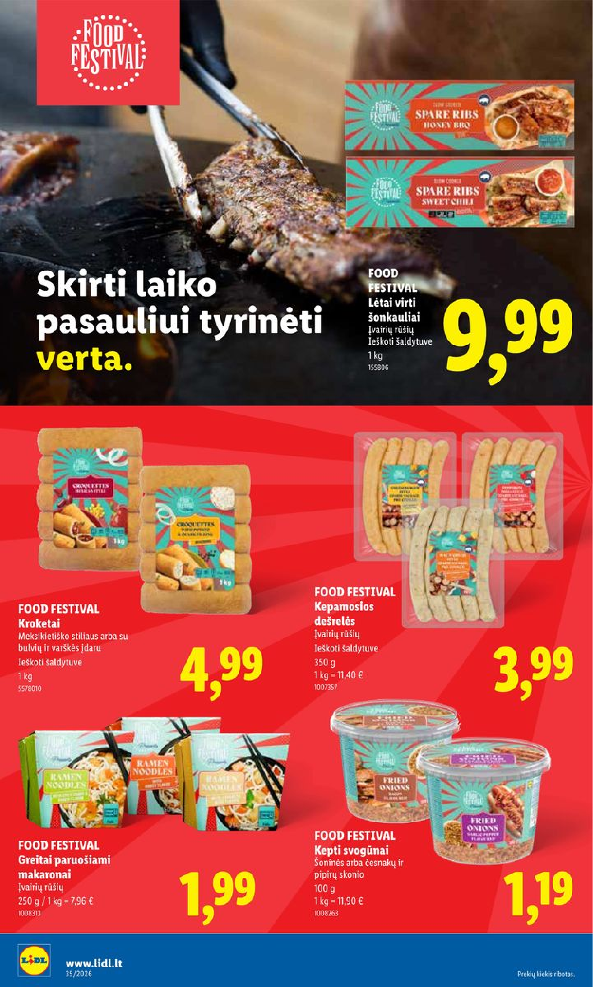 MAISTO PREKIŲ PASIŪLYMAI – 18 puslapis