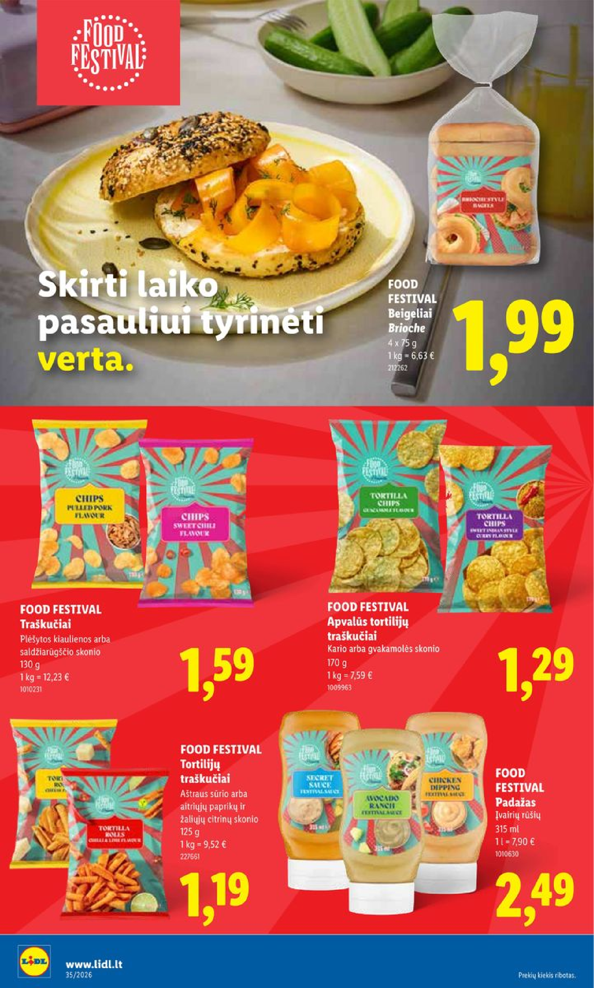 MAISTO PREKIŲ PASIŪLYMAI – 20 puslapis