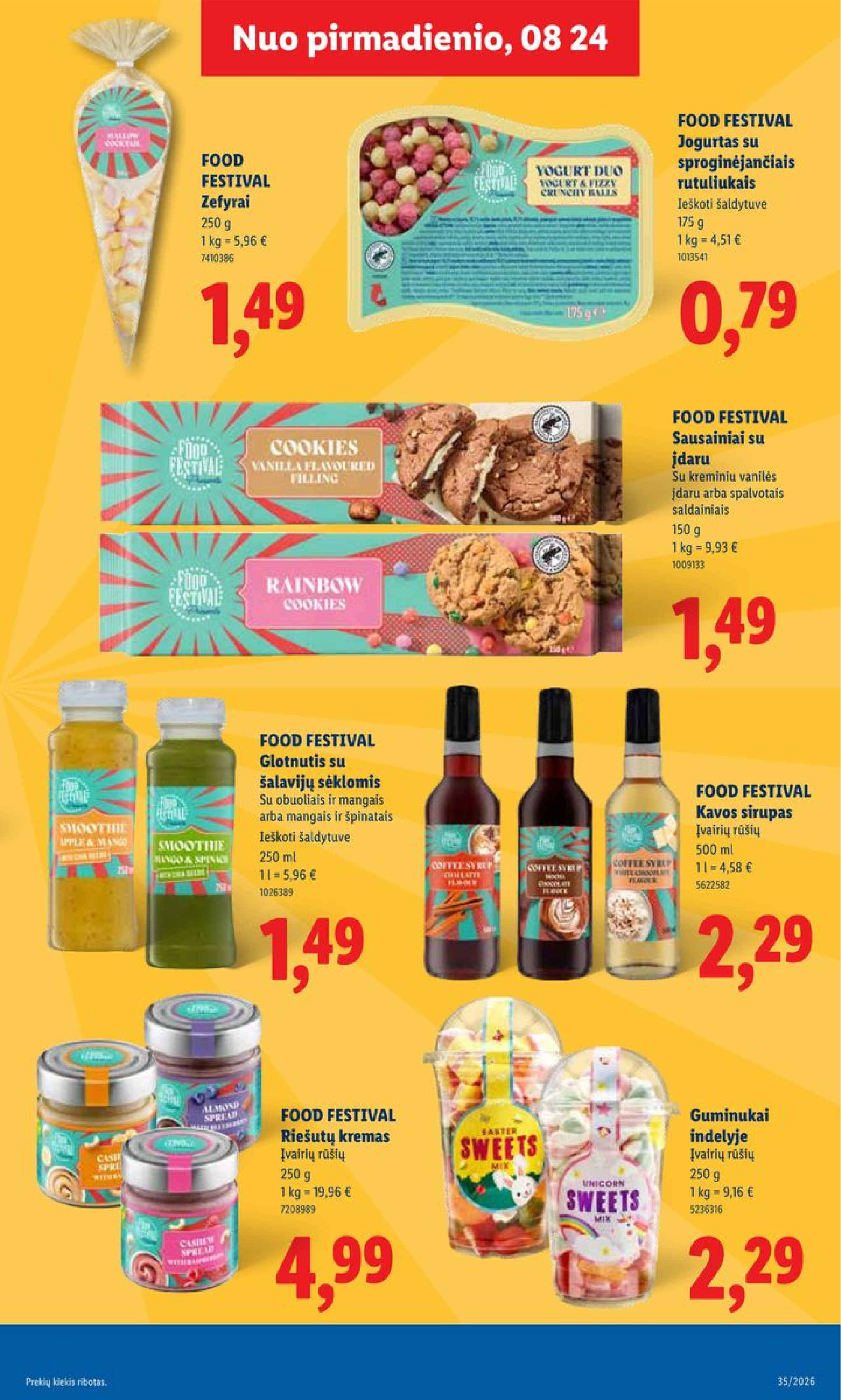 MAISTO PREKIŲ PASIŪLYMAI – 21 puslapis