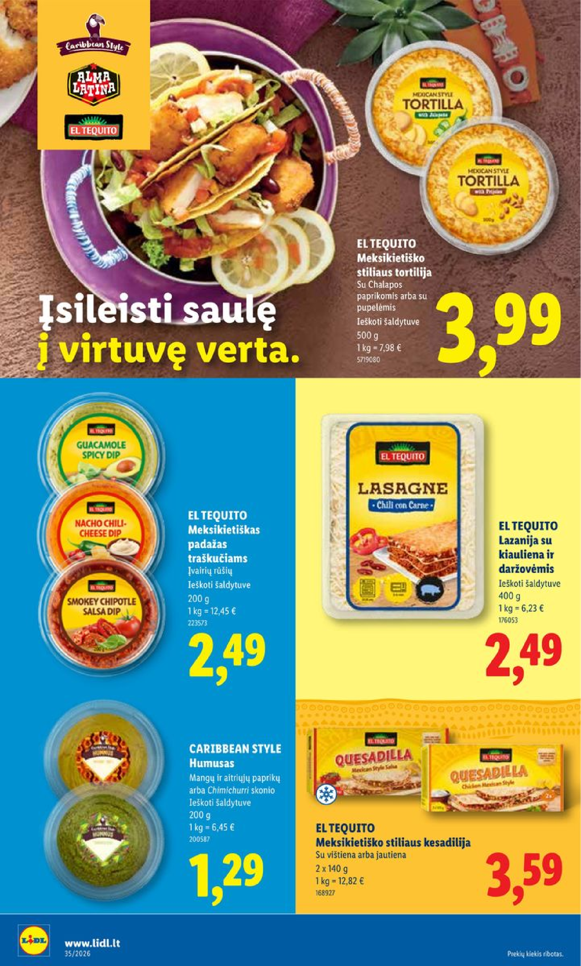 MAISTO PREKIŲ PASIŪLYMAI – 24 puslapis