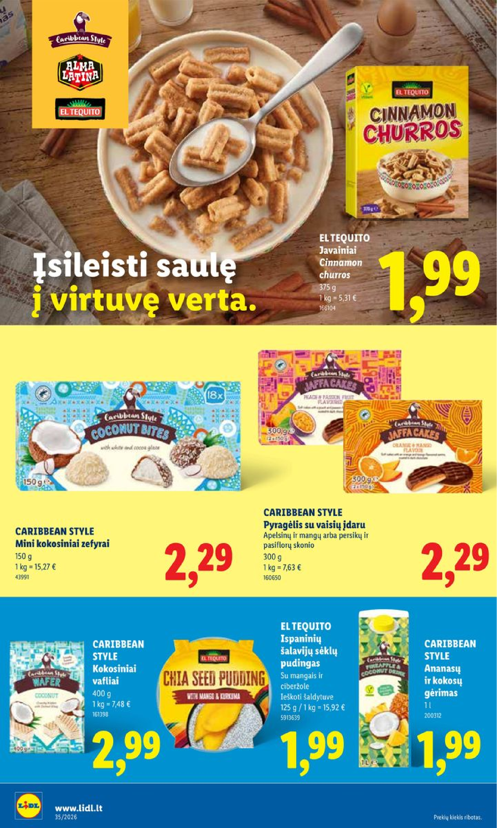 MAISTO PREKIŲ PASIŪLYMAI – 26 puslapis