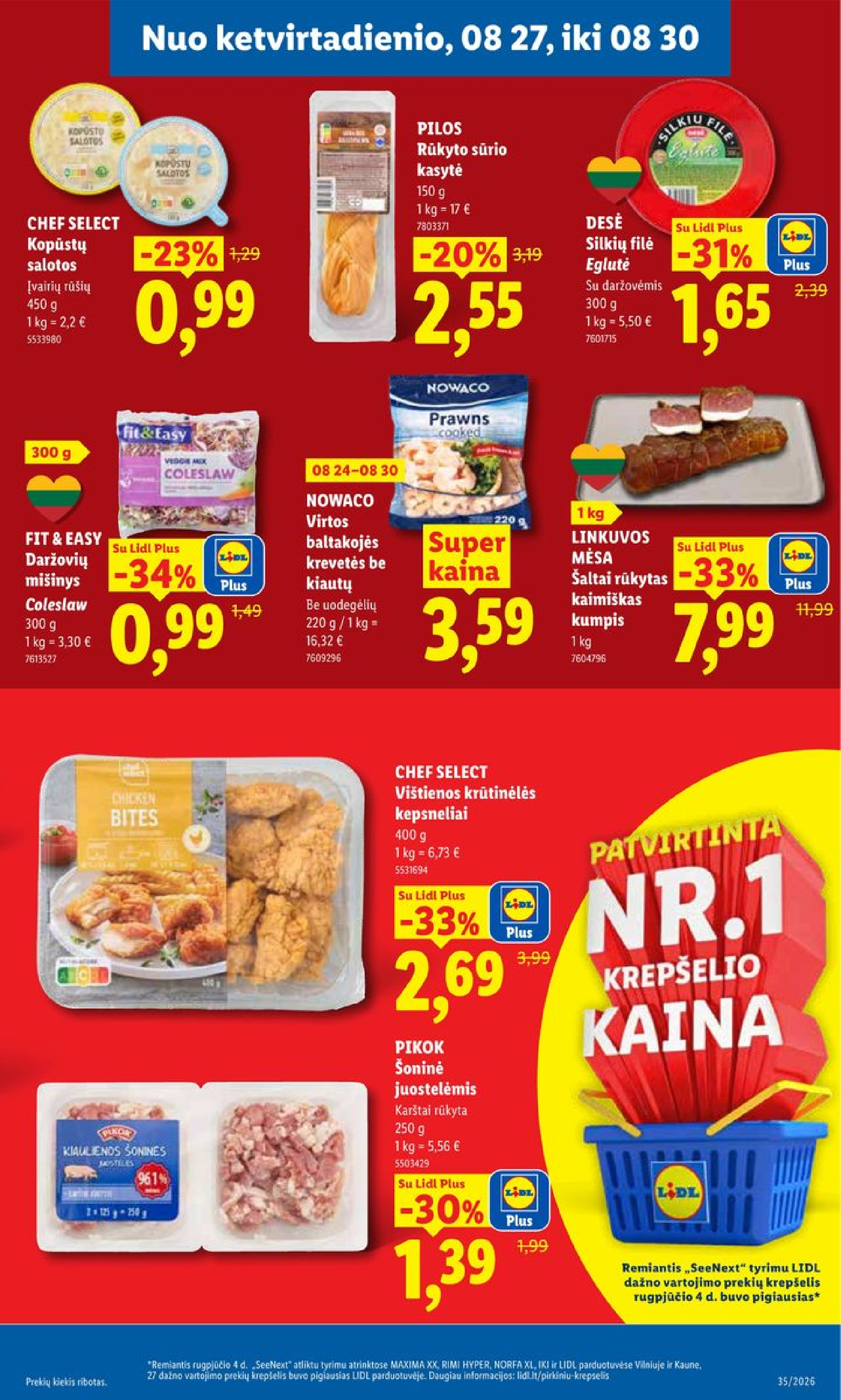 MAISTO PREKIŲ PASIŪLYMAI – 31 puslapis