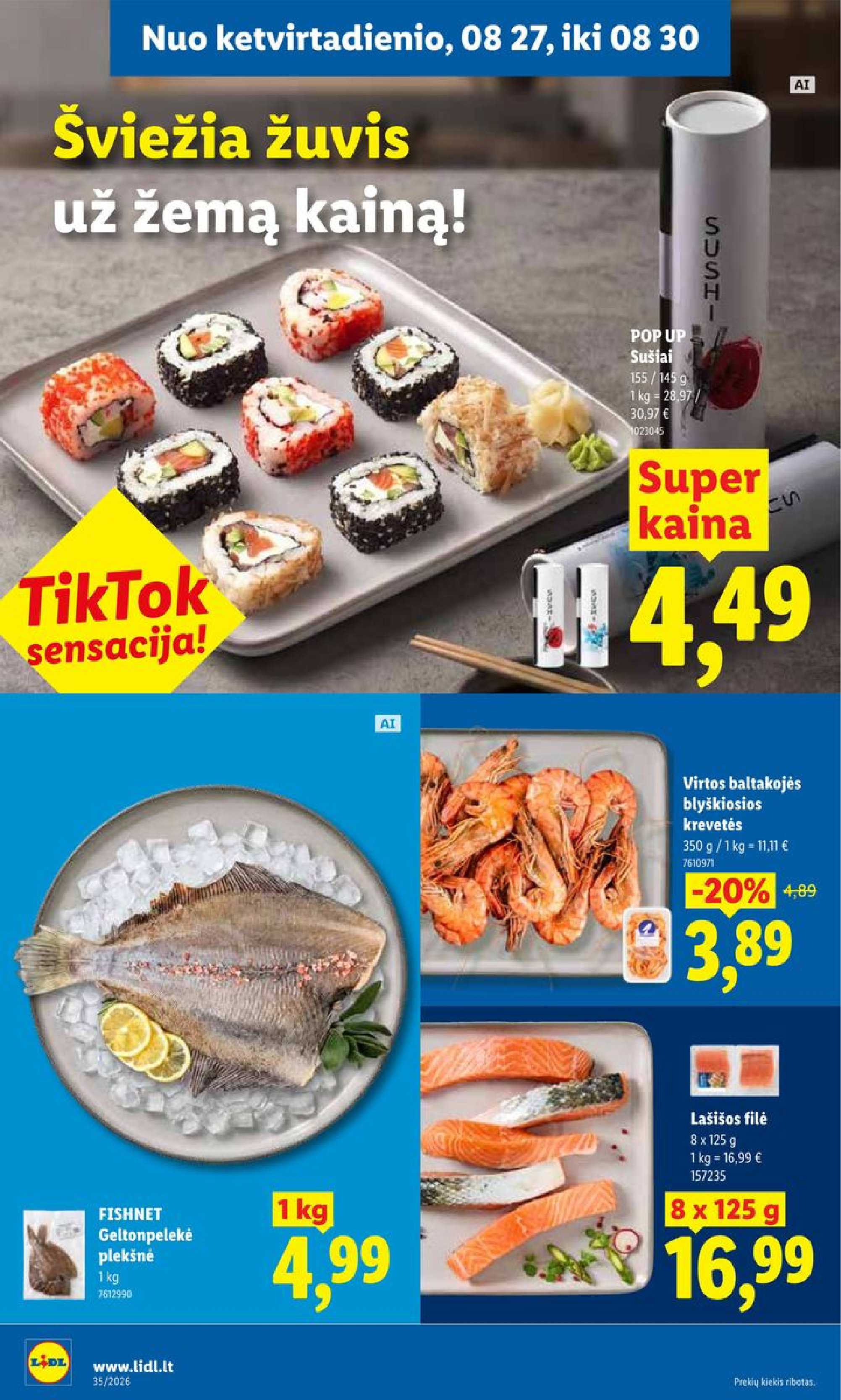 MAISTO PREKIŲ PASIŪLYMAI – 36 puslapis