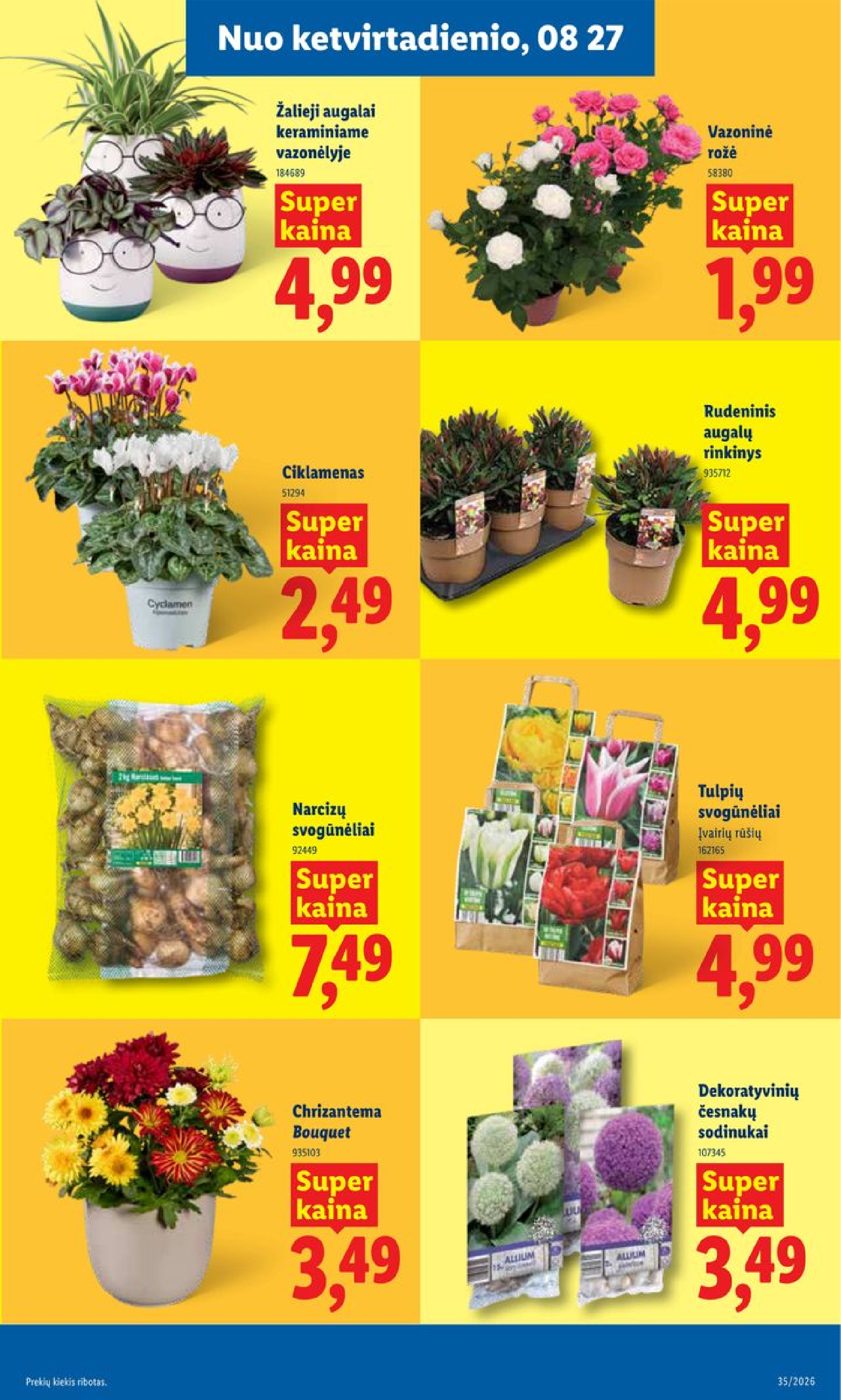 MAISTO PREKIŲ PASIŪLYMAI – 5 puslapis