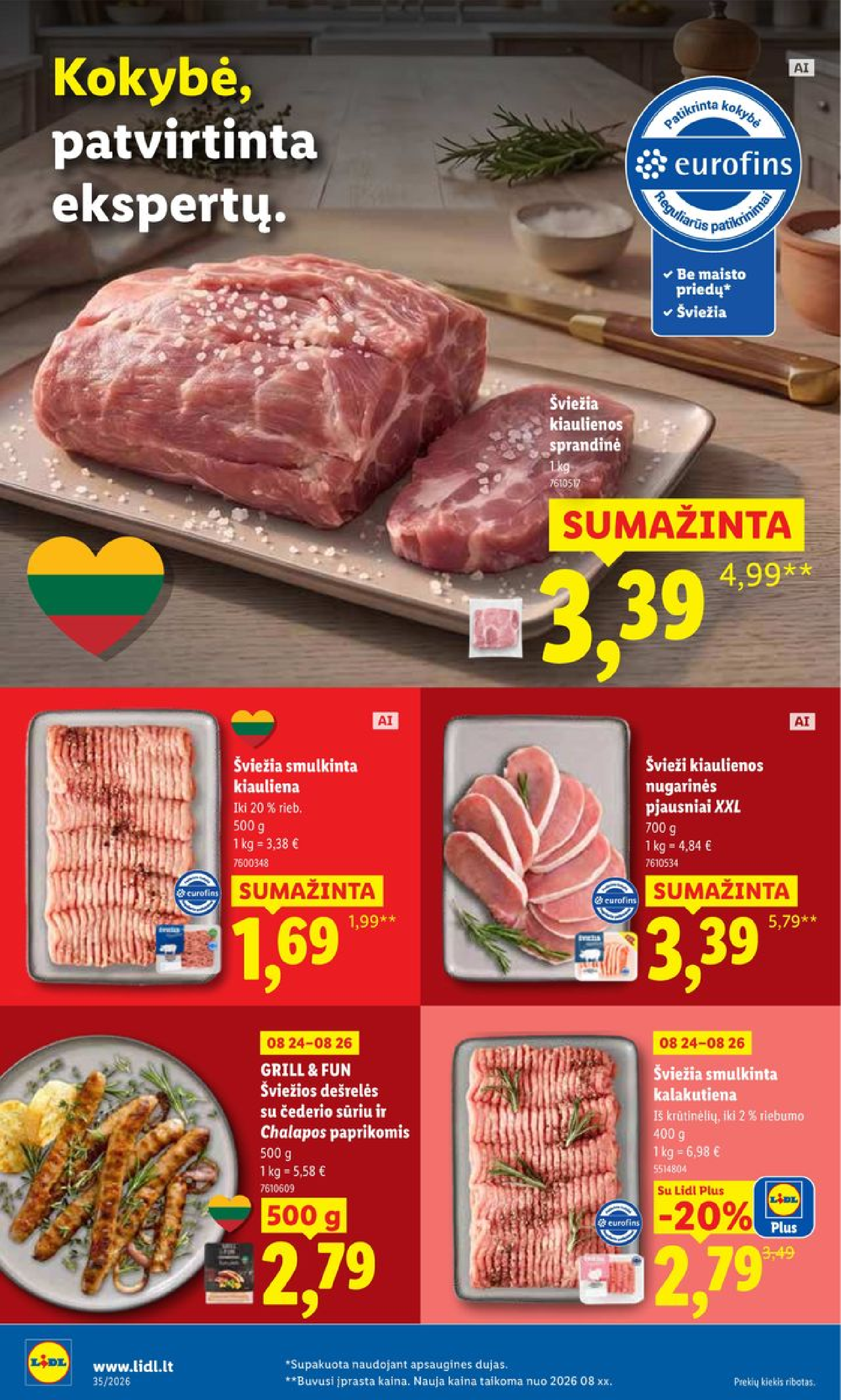 MAISTO PREKIŲ PASIŪLYMAI – 6 puslapis