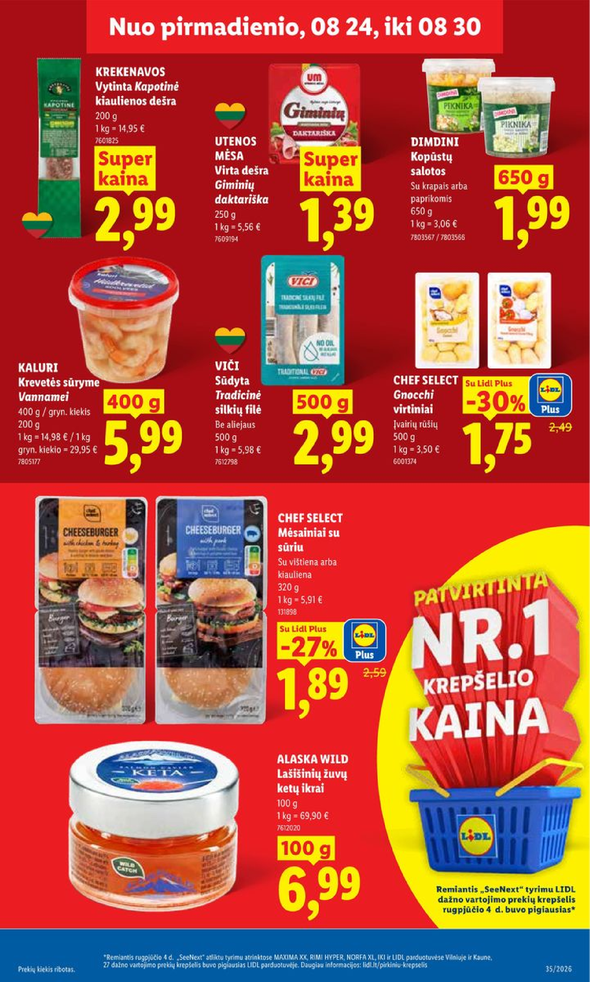 MAISTO PREKIŲ PASIŪLYMAI – 7 puslapis
