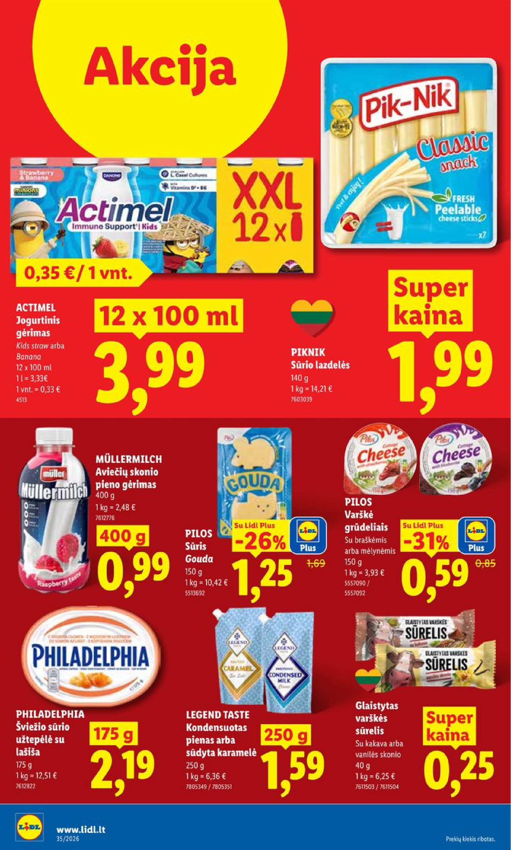 MAISTO PREKIŲ PASIŪLYMAI – 8 puslapis