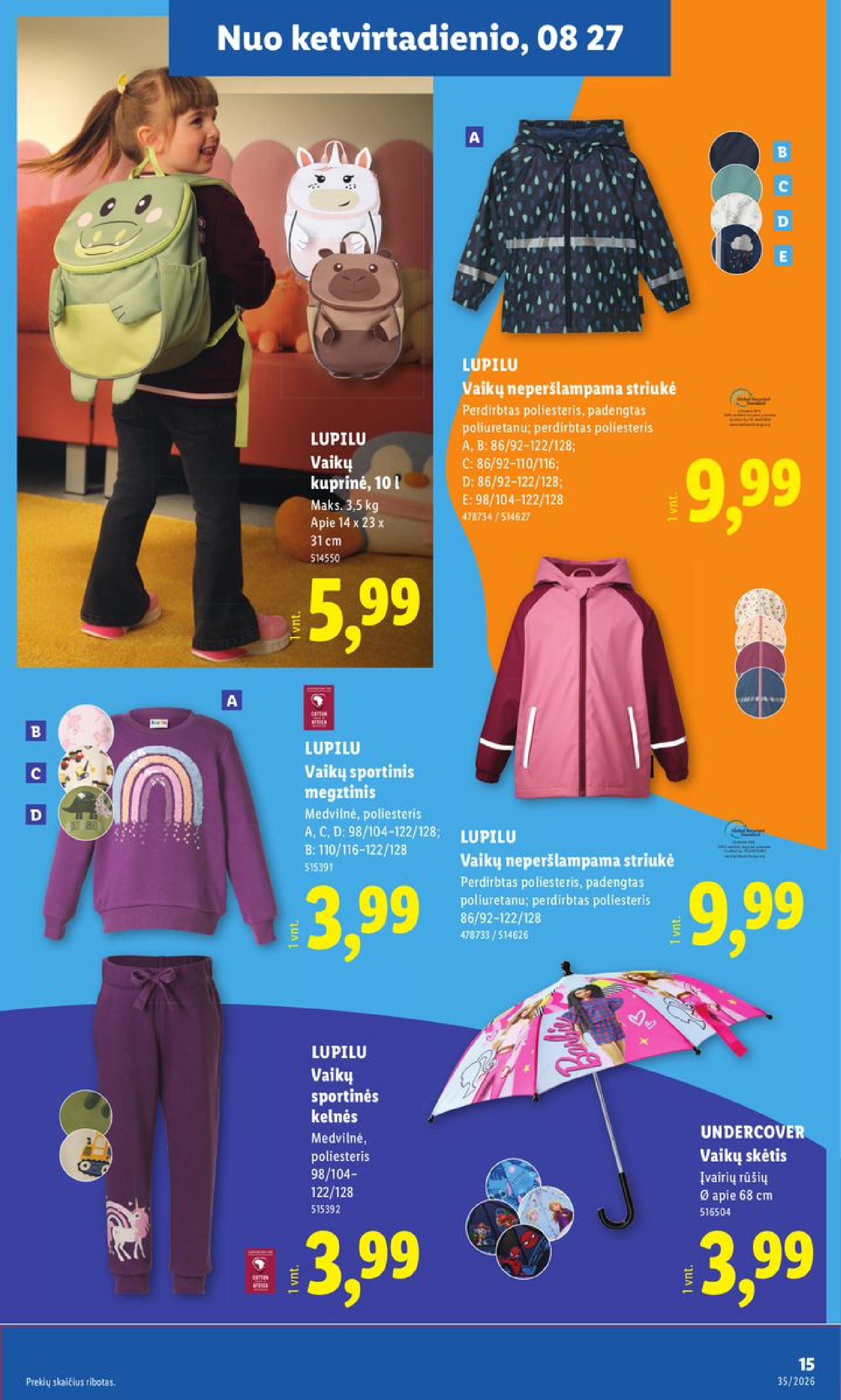 NE MAISTO PREKIŲ PASIŪLYMAI – 15 puslapis