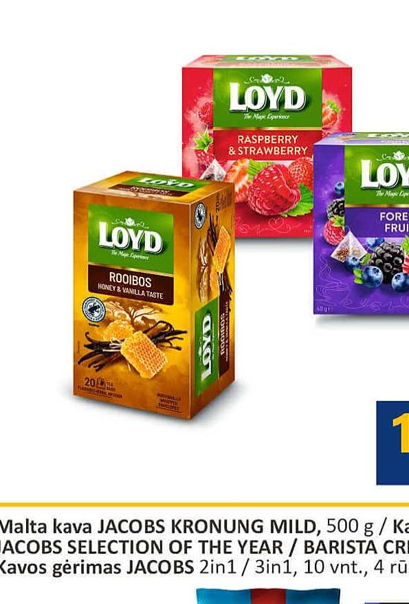Arbata LOYD, 20 vnt
