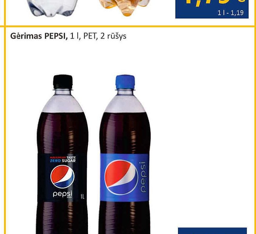 Gėrimas PEPSI, 1 l