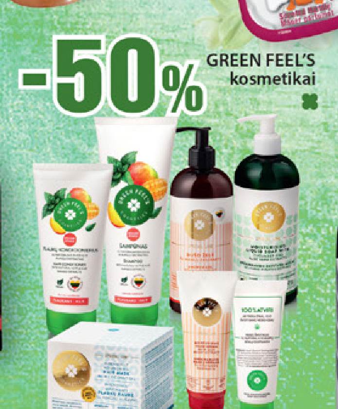 GREEN FEEL'S kosmetikai