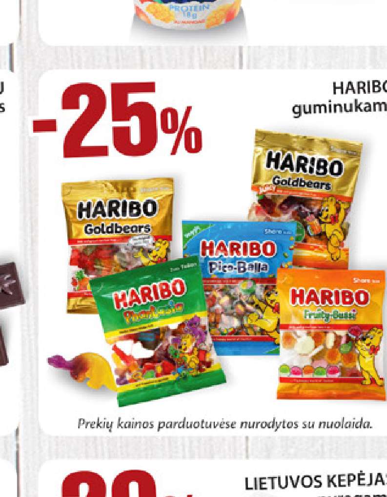 HARIBO guminukams