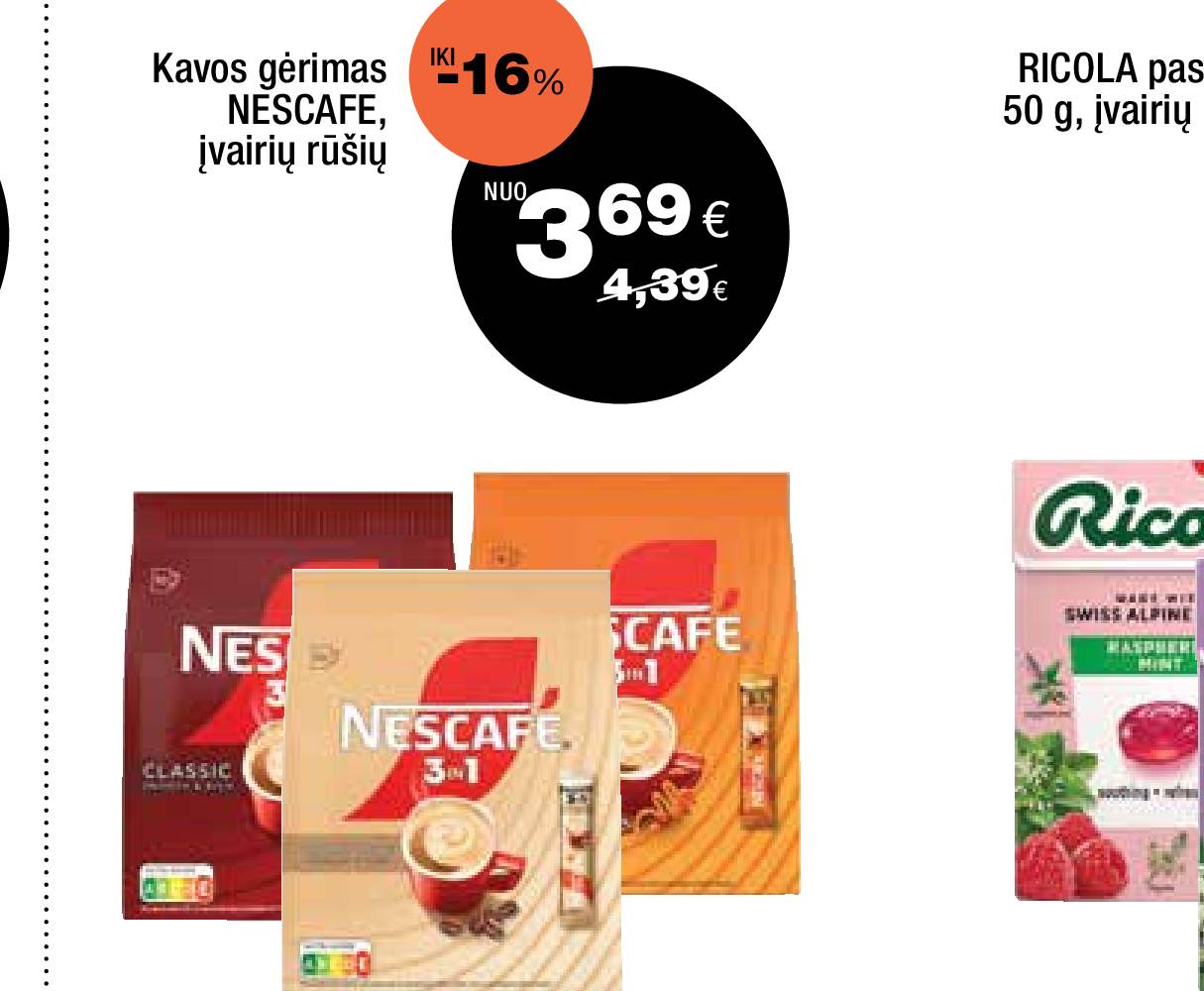 Kavos gėrimas NESCAFE