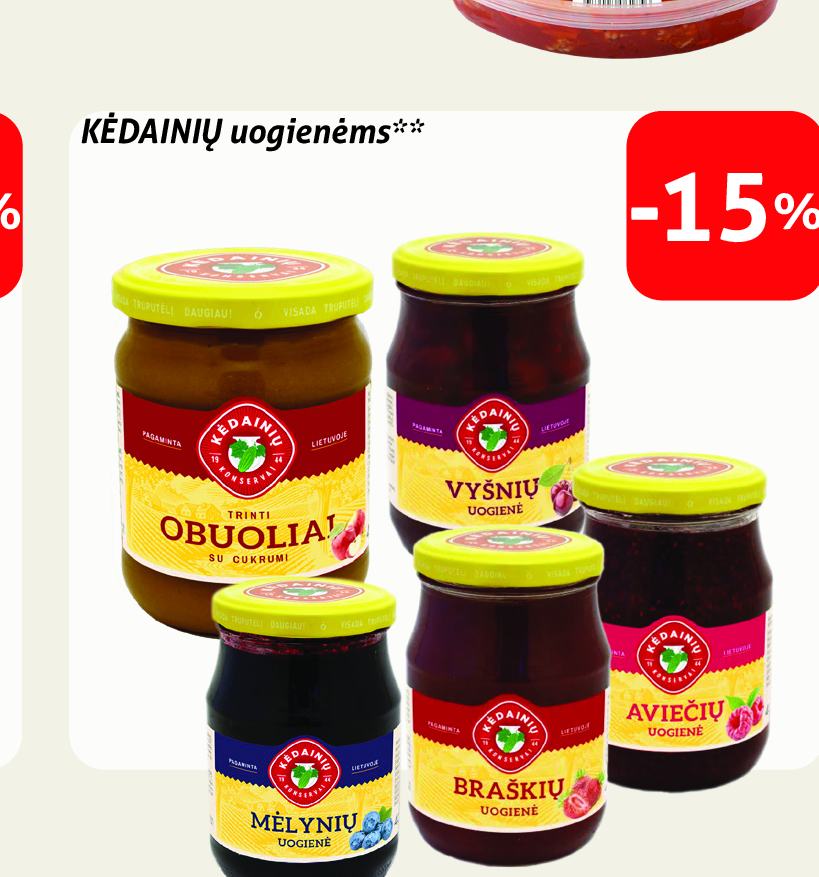 KĖDAINIŲ uogienėms