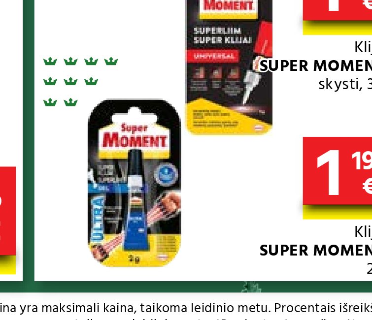 Klijai SUPER MOMENT, 2 g