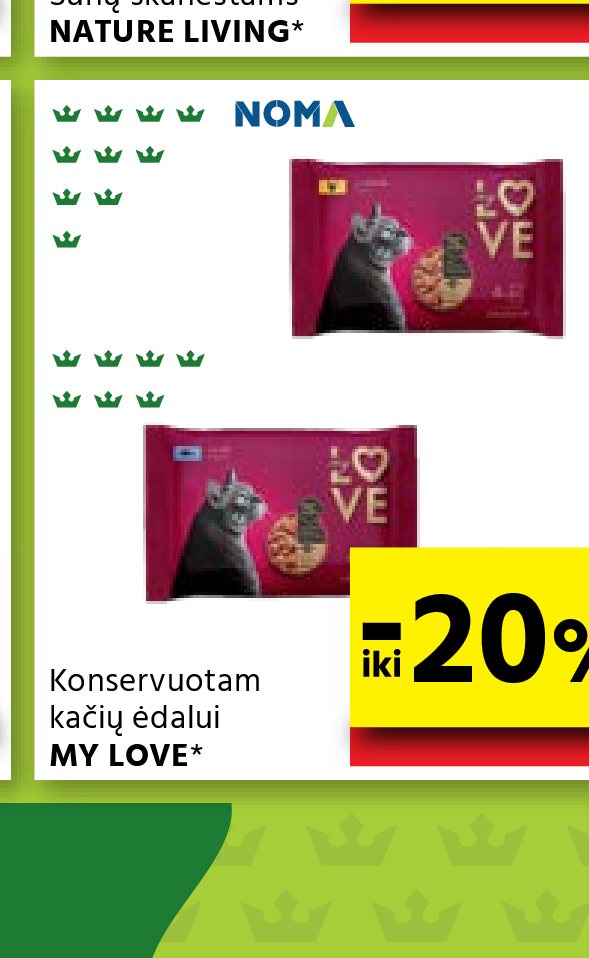 Konservuotam kačių ėdalui MY LOVE
