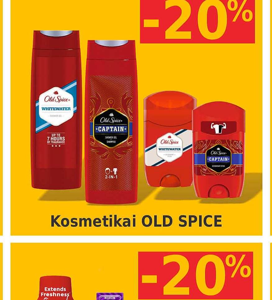 Kosmetikai OLD SPICE