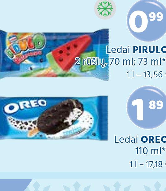 Ledai OREO, 110 ml