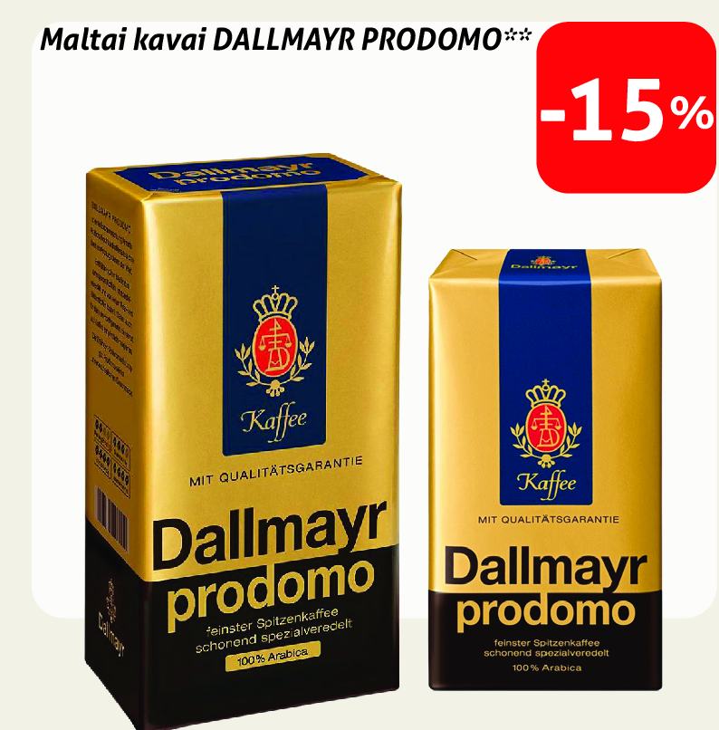 Maltai kavai DALLMAYR PRODOMO