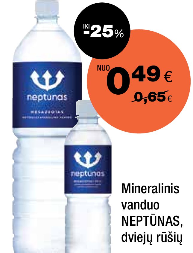 Mineralinis vanduo NEPTŪNAS