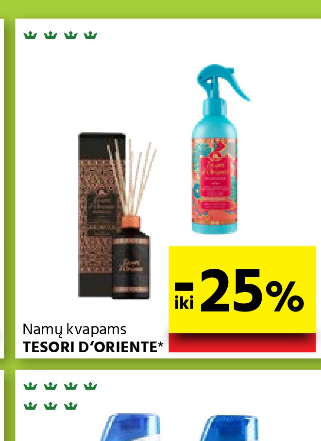 Namų kvapams TESORI D'ORIENTE