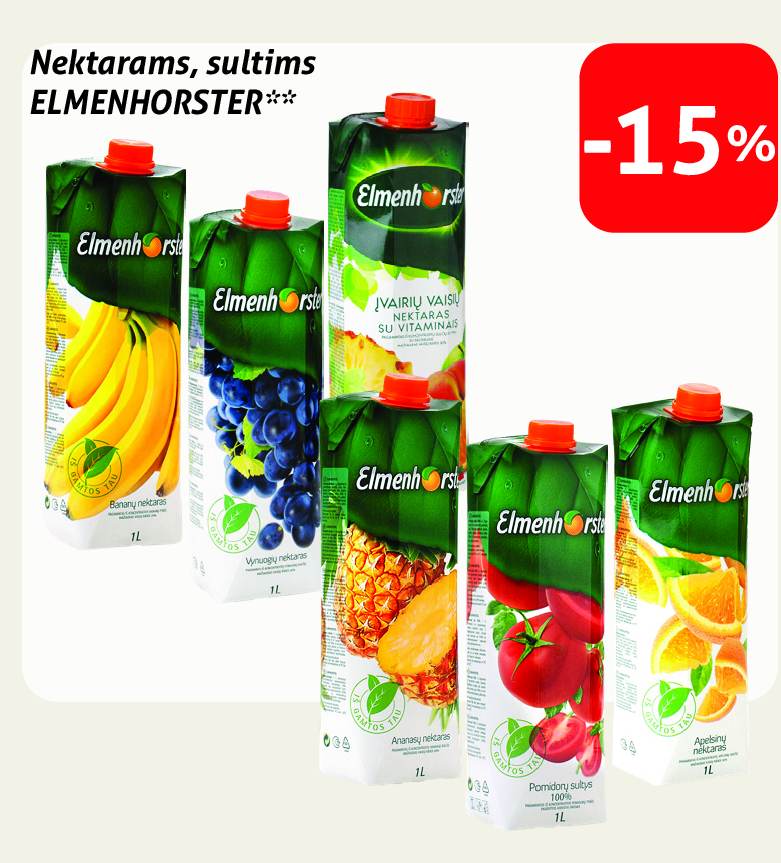 Nektarams, sultims ELMENHORSTER