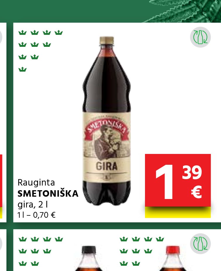 Rauginta SMETONIŠKA gira, 2 l