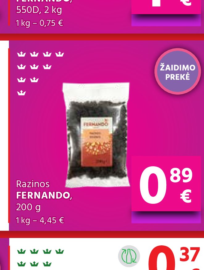 Razinos FERNANDO, 200 g