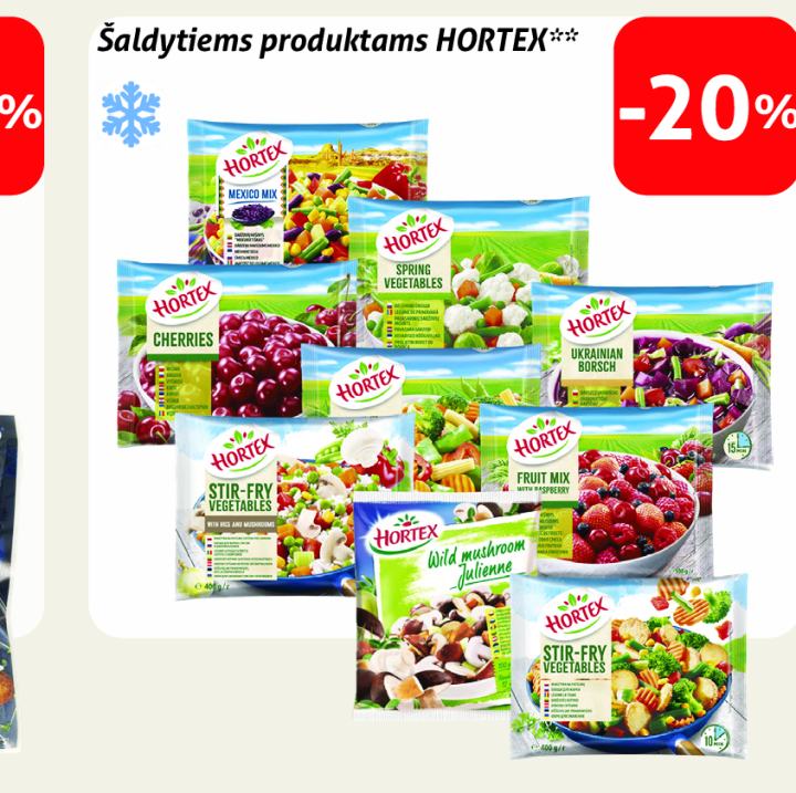 Šaldytiems produktams HORTEX