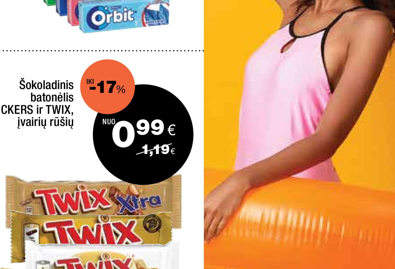 Šokoladinis batonėlis SNICKERS ir TWIX